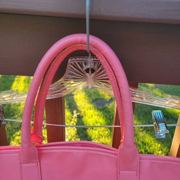 Ladies Tote Coral Bag Purse - Picture 10 of 10